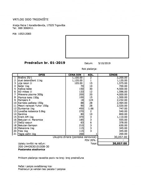 Namirnice za porodicu Trajković! 7 Namirnice za porodicu Trajković! 7