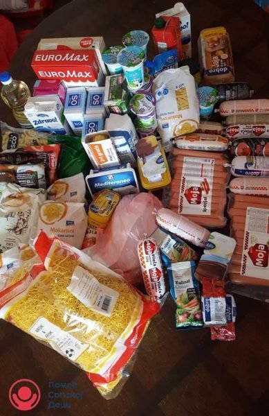 Namirnice za porodicu Stančulj 4