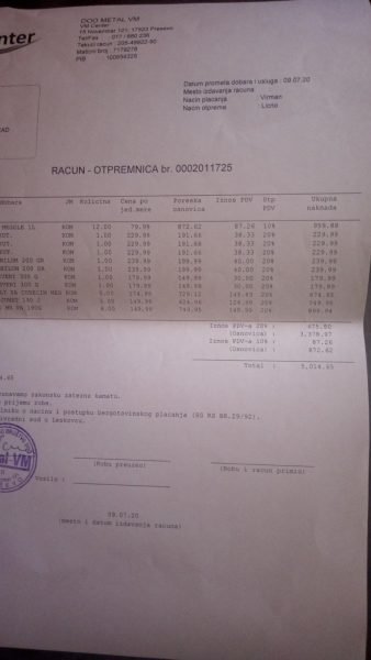 Namirnice za porodicu Apostolović 3 Namirnice za porodicu Apostolović 3
