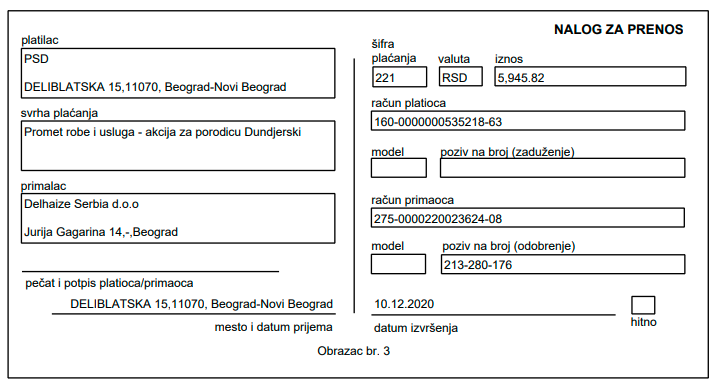 Namirnice za porodicu Dunđerski 4 Namirnice za porodicu Dunđerski 4