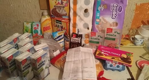 Kupovina namirnica za porodicu Dunđerski 1 Kupovina namirnica za porodicu Dunđerski 1