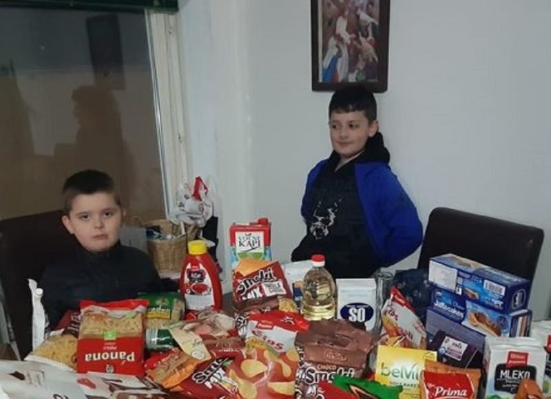 Kupovina namirnica za porodicu Milošević 1