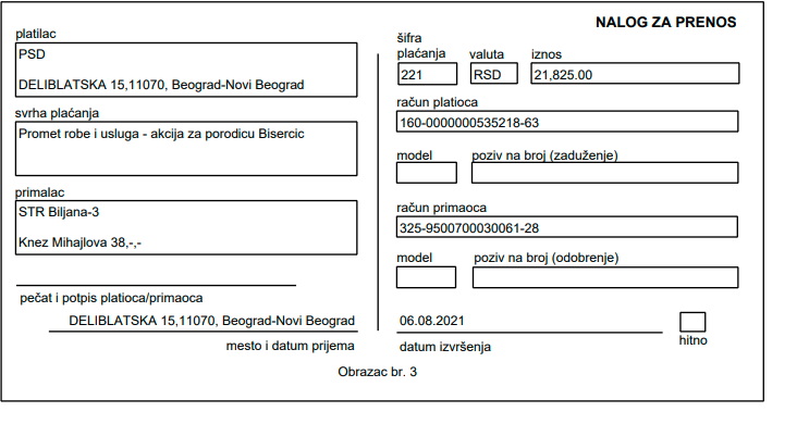 Kupovina bojlera za porodicu Biserčić 9 Kupovina bojlera za porodicu Biserčić 9