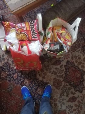 Kupovina namirnica za porodicu Magovac 1