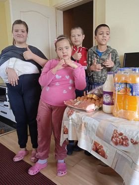 Kupovina namirnica za porodicu Ratković 1