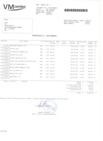Kupovina namirnica za porodicu Apostolović 3 Kupovina namirnica za porodicu Apostolović 3