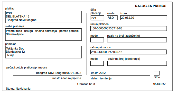 Donacija namirnica za Stepana Stanisavljević | Infostud 6 Donacija namirnica za Stepana Stanisavljević | Infostud 6