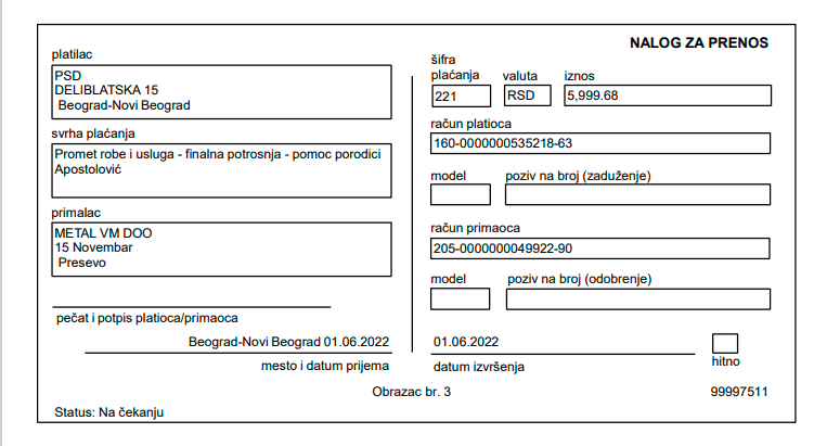 Kupovina namirnica za porodicu Apostolović 4