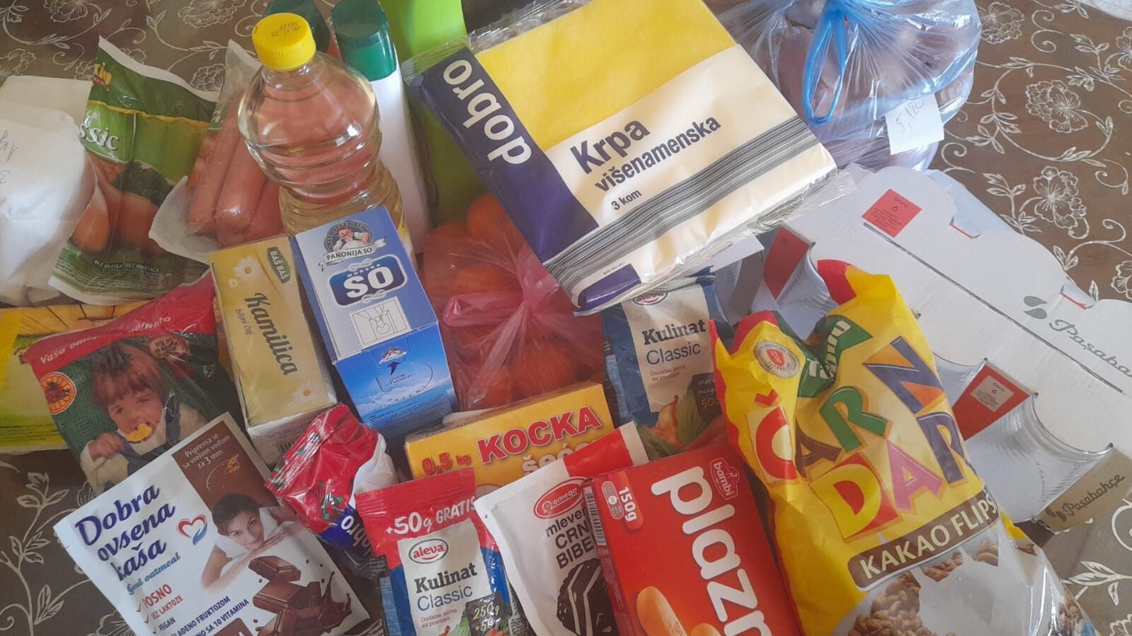 Kupovina namirnica za porodicu Stančulj 1