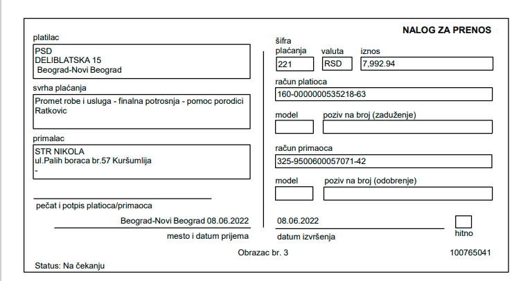 Kupovina namirnica za porodicu Ratković 5 Kupovina namirnica za porodicu Ratković 5