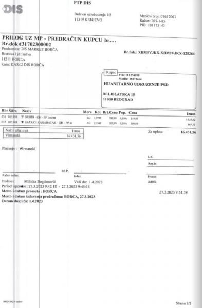 Kupovina namirnica za Andreja 4 Kupovina namirnica za Andreja 4