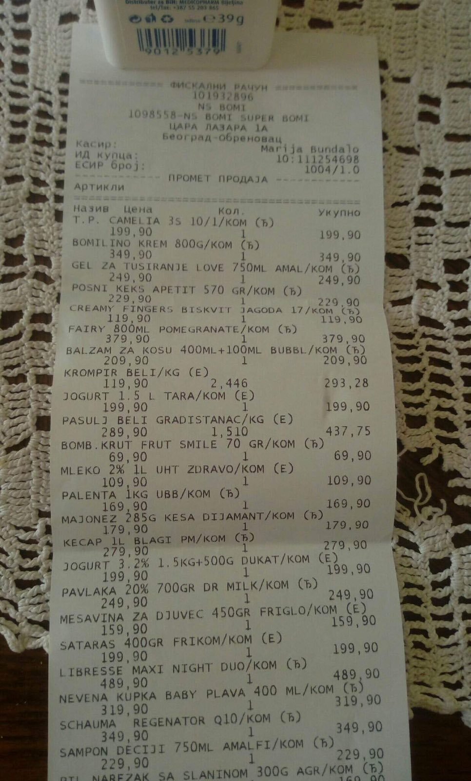 Kupovina namirnica za porodicu Dukić /SKS365 GROUP/ 3 Kupovina namirnica za porodicu Dukić /SKS365 GROUP/ 3