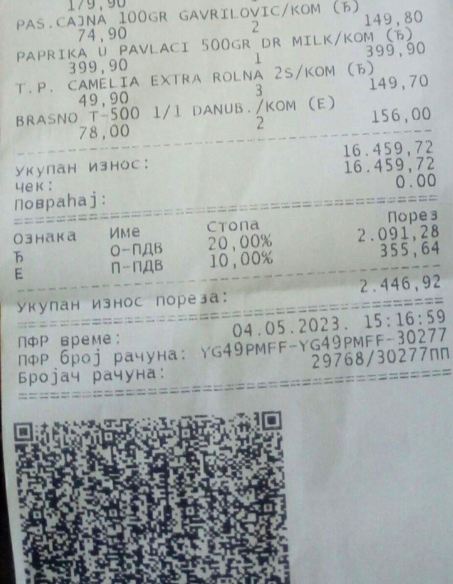 Kupovina namirnica za porodicu Dukić 7 Kupovina namirnica za porodicu Dukić 7