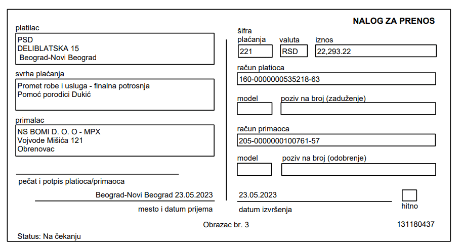 Kupovina namirnica za porodicu Dukić /SKS365 GROUP/ 6 Kupovina namirnica za porodicu Dukić /SKS365 GROUP/ 6