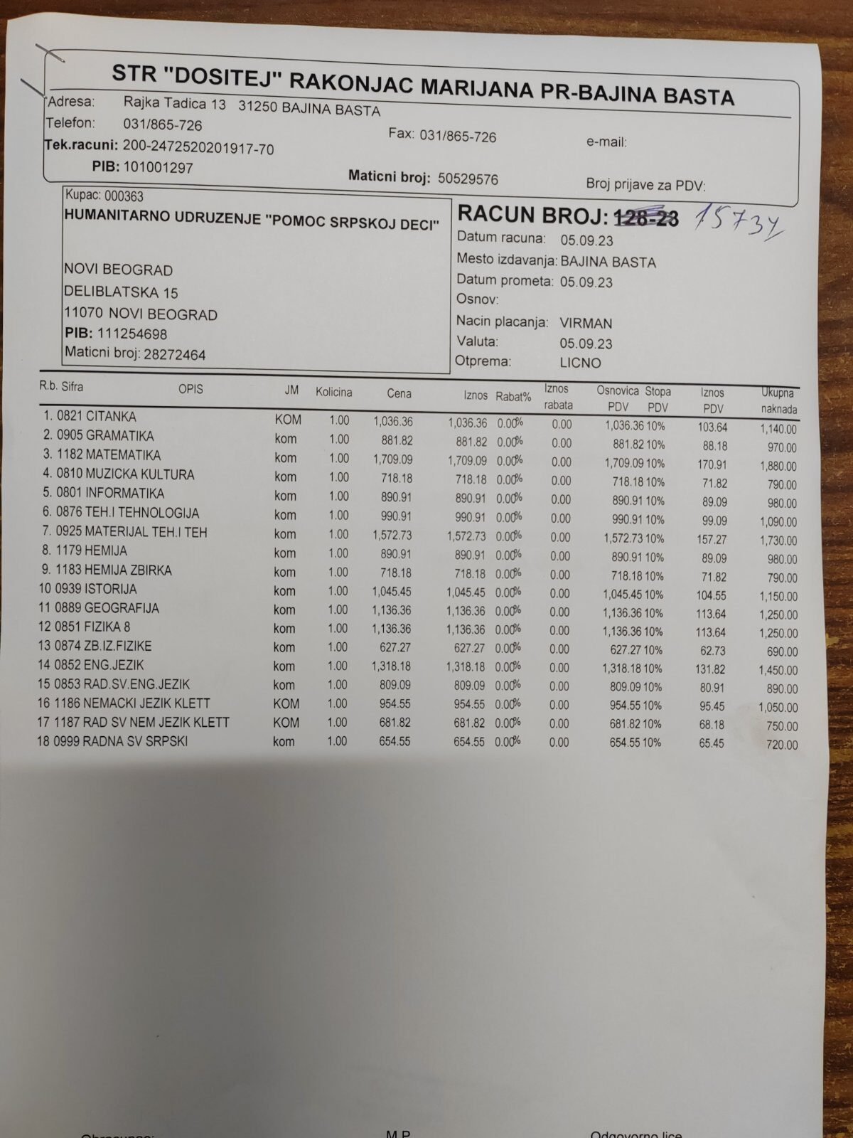 Kupovina knjiga za Andreja Dimovskog /Bojan Vukašinović/ 3 Kupovina knjiga za Andreja Dimovskog /Bojan Vukašinović/ 3