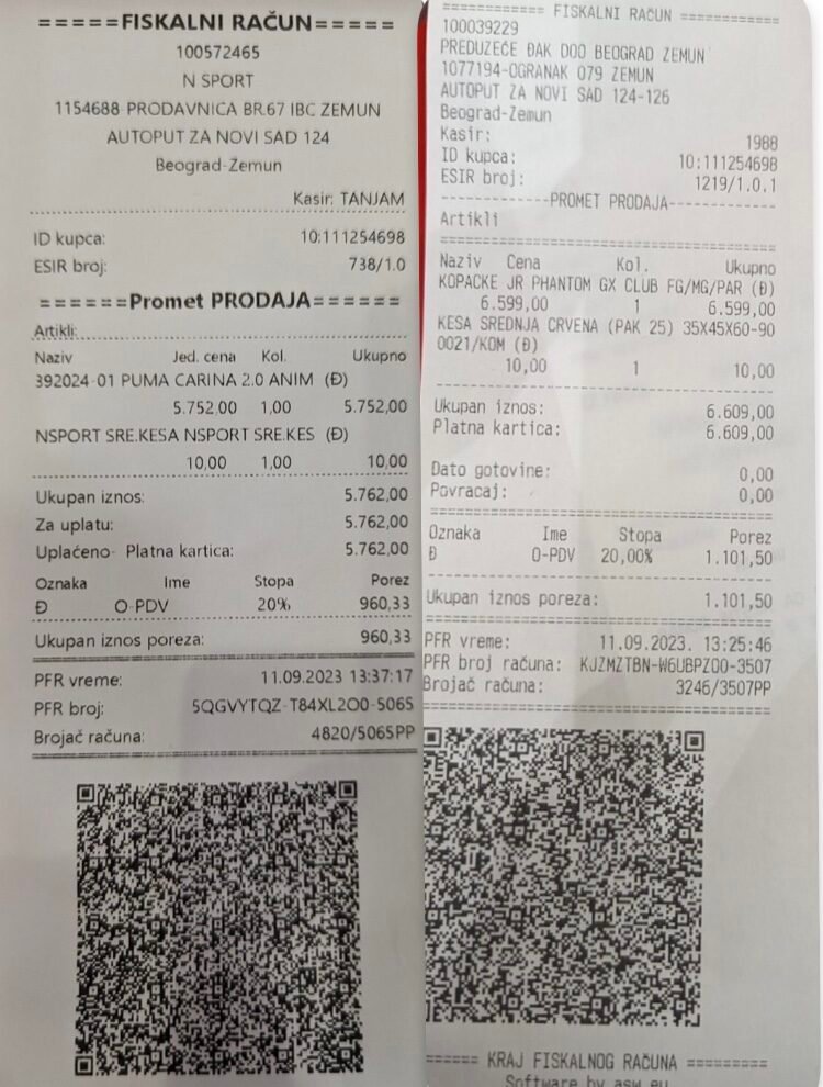 Kupovina patika za porodicu Vučetić 4