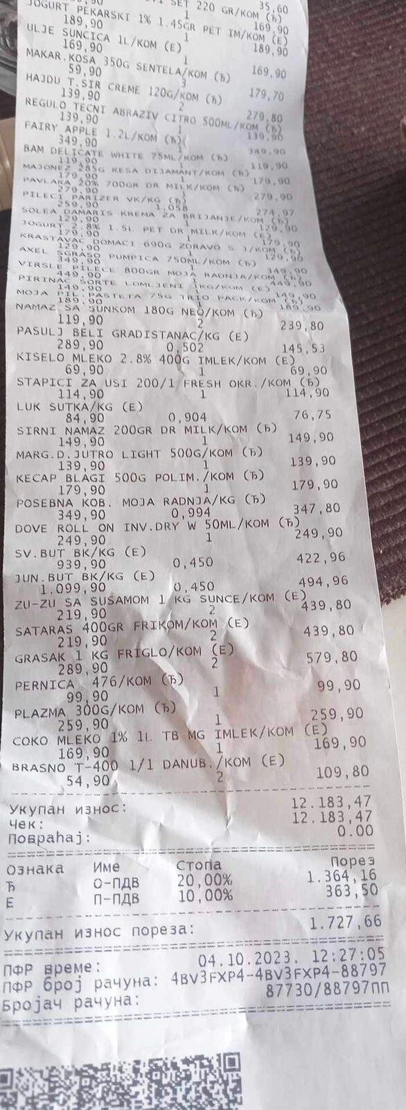Donacija hrane porodici Dukić 5