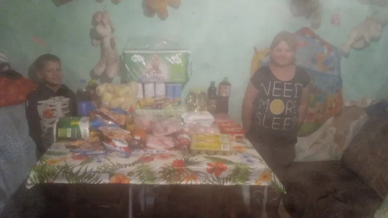 Kupovina namirnica za porodicu Živanović