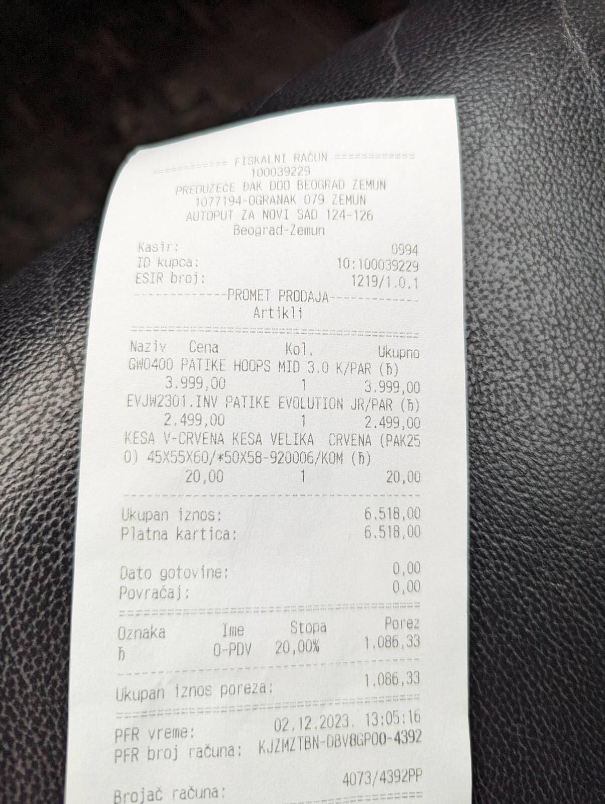 Kupovina patika Stefanu Vučetiću 4