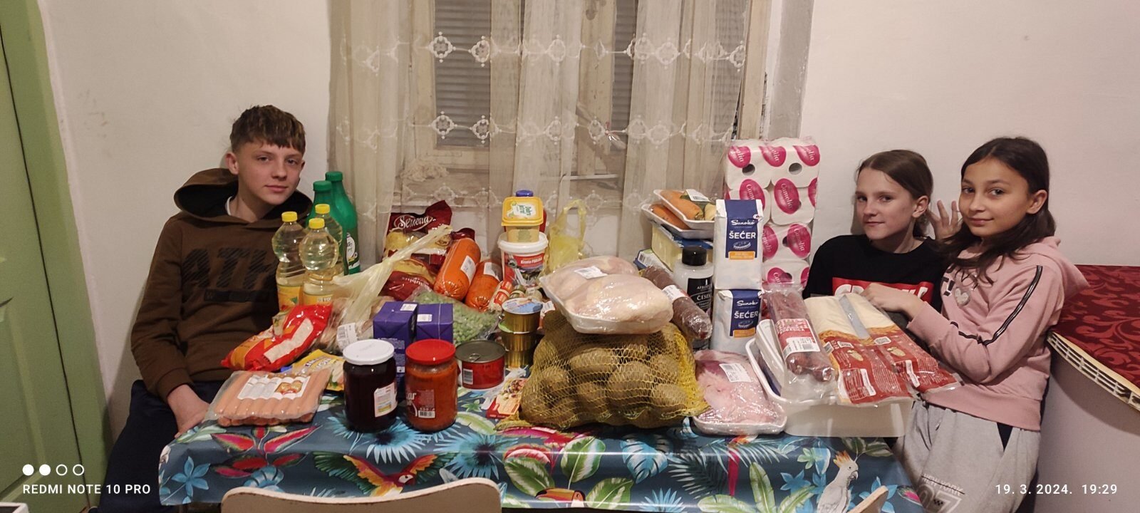 Kupovina namirnica Stepanu i njegovoj porodici 2