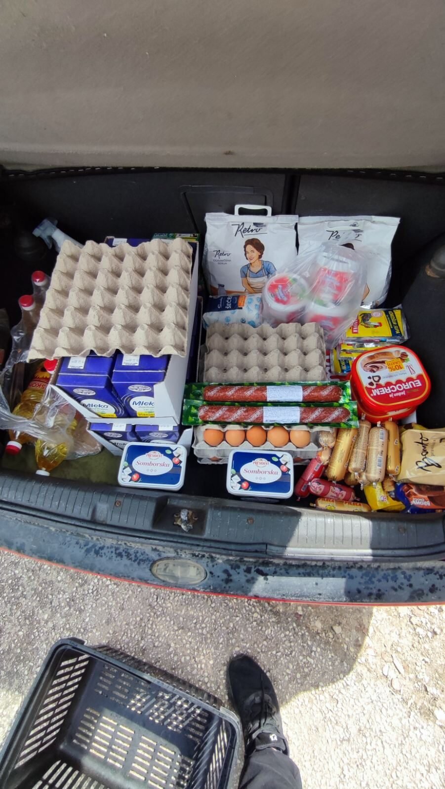 Kupovina namirnica porodici Stevanović iz Jagodine 3