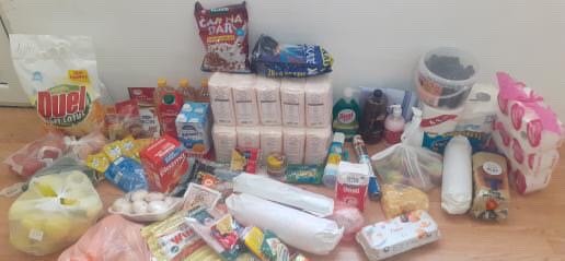 Kupovina hrane porodici Stančulj 1