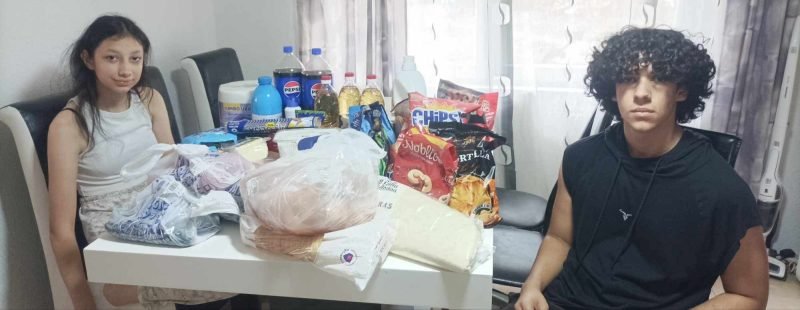 Kupovina namirnica porodici Biserčić