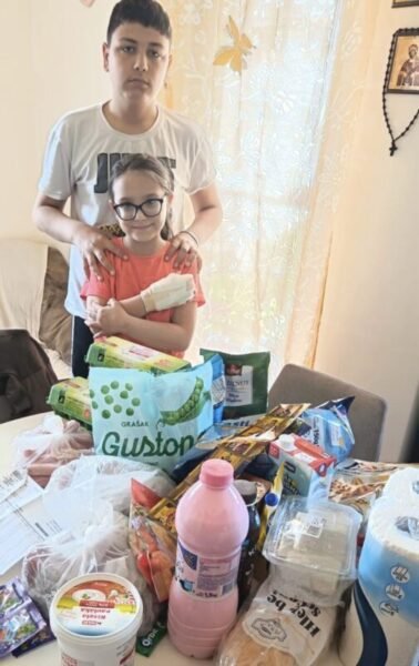 Kupovina namirnica porodici Ivković – USPEŠNA AKCIJA