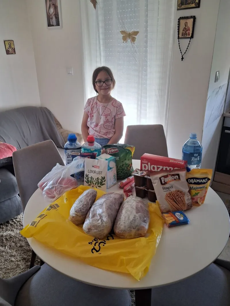 Groceries for the Ivković family – June 2026